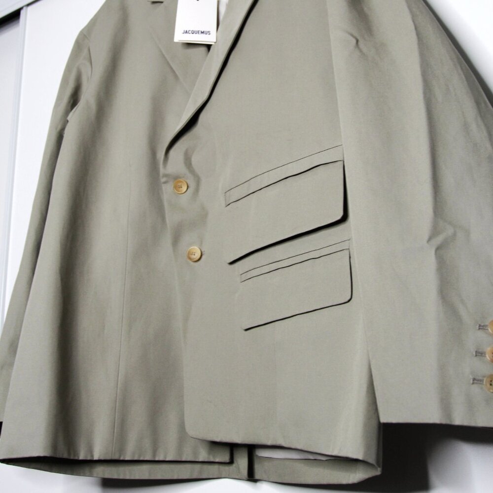 BNWT SS21 JACQUEMUS "LA VESTE NOVI" BLAZER JACKET 48 - Picture 6 of 15